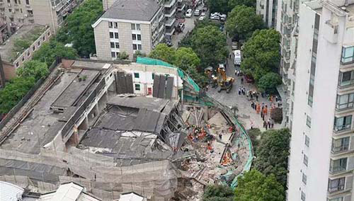 繼上海廠房坍塌事故調查初步結果表明：建設單位違規操作！